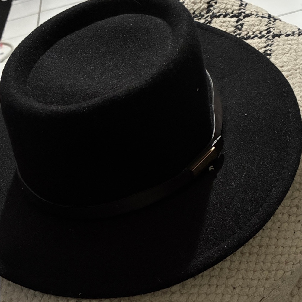 Stylish Black Fedora Hat